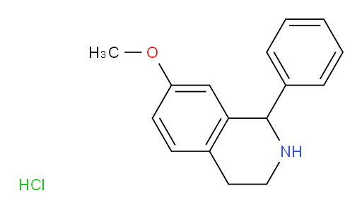 7-methoxy-1-phenyl-1,2,3,4-tetrahydroisoquinoline hydrochloride