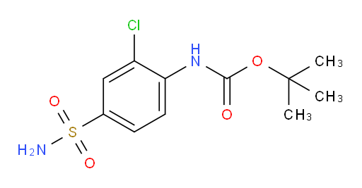 tert-butyl N-(2-chloro-4-sulfamoylphenyl)carbamate