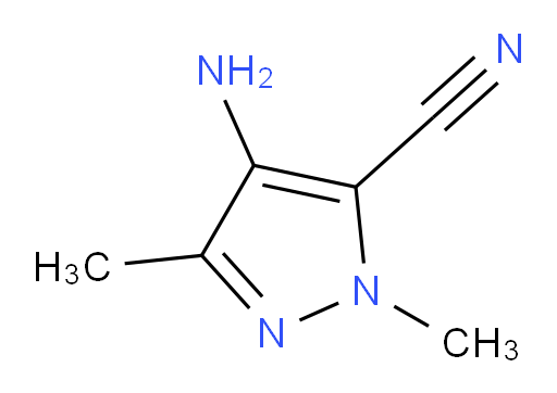 4-amino-1,3-dimethyl-1H-pyrazole-5-carbonitrile