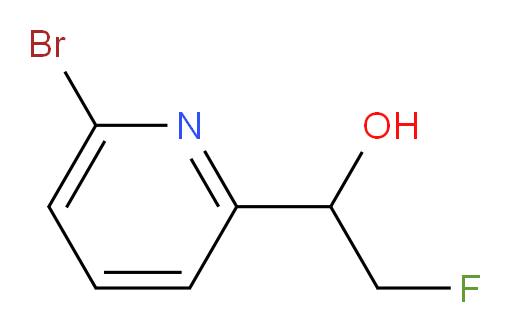 1-(6-bromopyridin-2-yl)-2-fluoroethan-1-ol