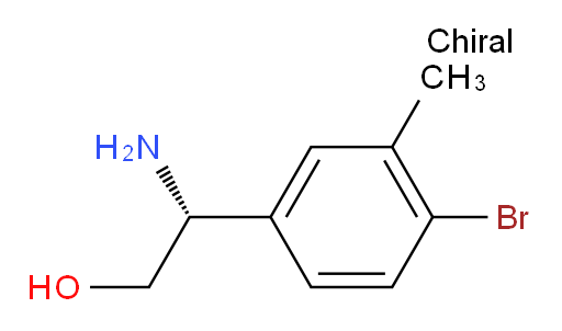 (2R)-2-amino-2-(4-bromo-3-methylphenyl)ethan-1-ol