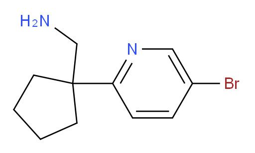 [1-(5-bromopyridin-2-yl)cyclopentyl]methanamine