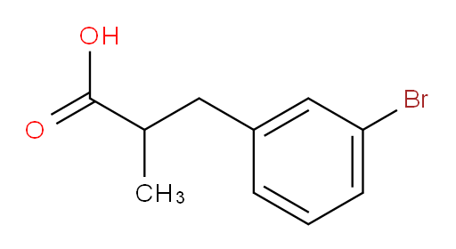 3-(3-bromophenyl)-2-methylpropanoic acid