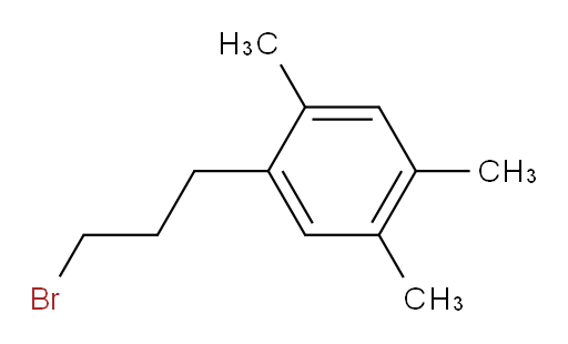 1-(3-bromopropyl)-2,4,5-trimethylbenzene