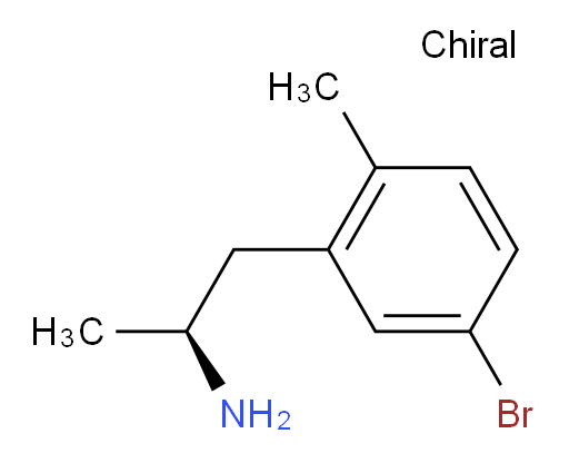(2S)-1-(5-bromo-2-methylphenyl)propan-2-amine