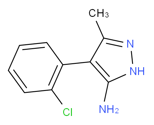 4-(2-chlorophenyl)-3-methyl-1H-pyrazol-5-amine
