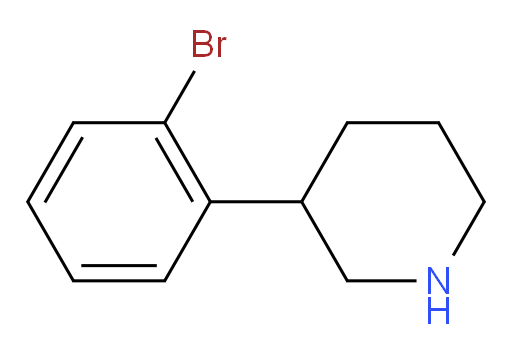 3-(2-bromophenyl)piperidine