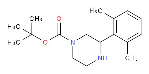 tert-butyl 3-(2,6-dimethylphenyl)piperazine-1-carboxylate