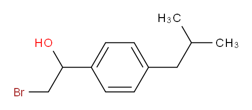 2-bromo-1-[4-(2-methylpropyl)phenyl]ethan-1-ol