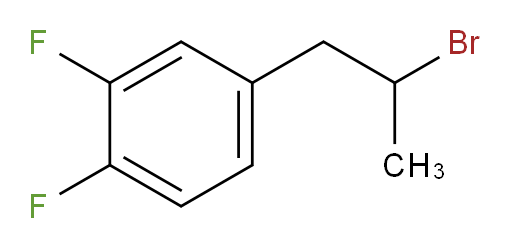 4-(2-bromopropyl)-1,2-difluorobenzene