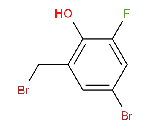 4-bromo-2-(bromomethyl)-6-fluorophenol