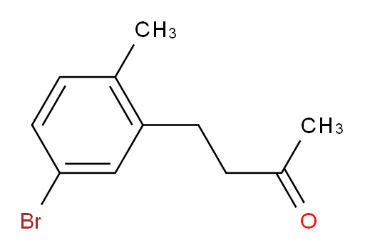 4-(5-bromo-2-methylphenyl)butan-2-one