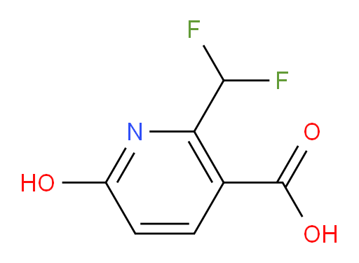 2-(difluoromethyl)-6-hydroxypyridine-3-carboxylic acid