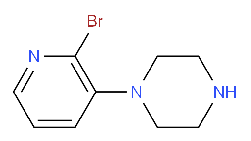 1-(2-bromopyridin-3-yl)piperazine