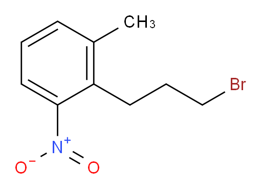 2-(3-bromopropyl)-1-methyl-3-nitrobenzene