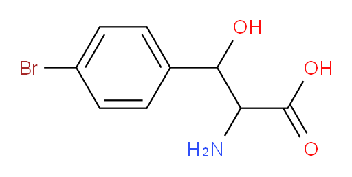 2-amino-3-(4-bromophenyl)-3-hydroxypropanoic acid