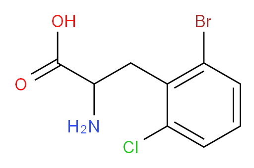 2-amino-3-(2-bromo-6-chlorophenyl)propanoic acid