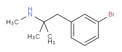 [1-(3-bromophenyl)-2-methylpropan-2-yl](methyl)amine
