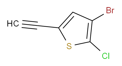 3-bromo-2-chloro-5-ethynylthiophene