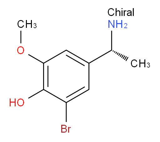 4-[(1R)-1-aminoethyl]-2-bromo-6-methoxyphenol