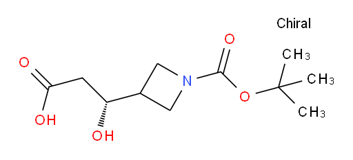 (3R)-3-{1-[(tert-butoxy)carbonyl]azetidin-3-yl}-3-hydroxypropanoic acid