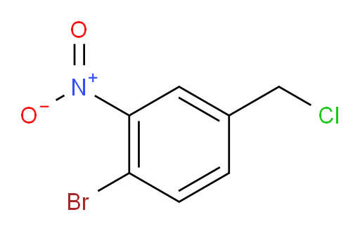 1-bromo-4-(chloromethyl)-2-nitrobenzene