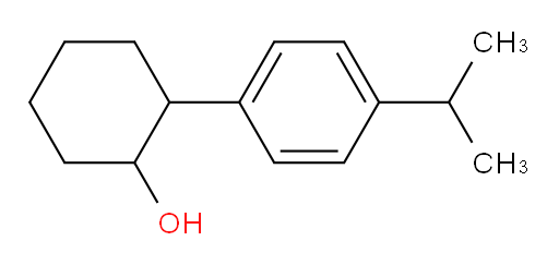 2-[4-(propan-2-yl)phenyl]cyclohexan-1-ol