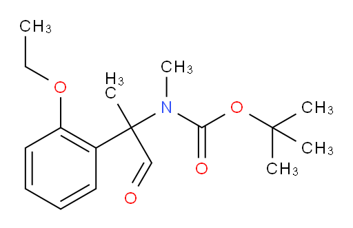 tert-butyl N-[2-(2-ethoxyphenyl)-1-oxopropan-2-yl]-N-methylcarbamate