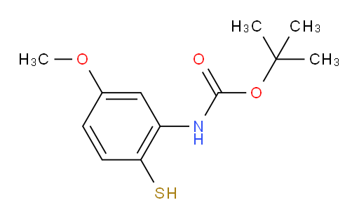 tert-butyl N-(5-methoxy-2-sulfanylphenyl)carbamate