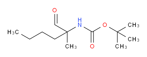 tert-butyl N-(2-methyl-1-oxohexan-2-yl)carbamate