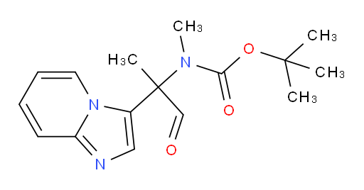 tert-butyl N-(2-{imidazo[1,2-a]pyridin-3-yl}-1-oxopropan-2-yl)-N-methylcarbamate