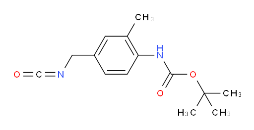 tert-butyl N-[4-(isocyanatomethyl)-2-methylphenyl]carbamate