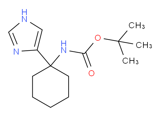 tert-butyl N-[1-(1H-imidazol-4-yl)cyclohexyl]carbamate