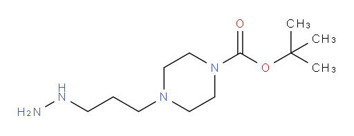 tert-butyl 4-(3-hydrazinylpropyl)piperazine-1-carboxylate