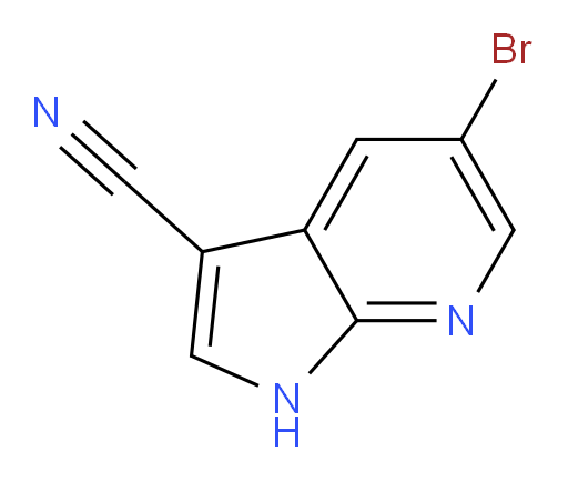 5-bromo-1H-pyrrolo[2,3-b]pyridine-3-carbonitrile