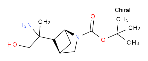 tert-butyl (1S,4R)-5-(2-amino-1-hydroxypropan-2-yl)-2-azabicyclo[2.1.1]hexane-2-carboxylate