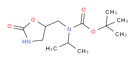 tert-butyl N-[(2-oxo-1,3-oxazolidin-5-yl)methyl]-N-(propan-2-yl)carbamate