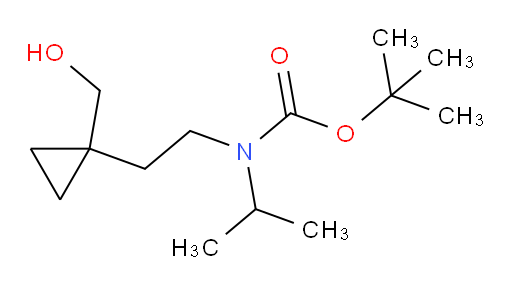 tert-butyl N-{2-[1-(hydroxymethyl)cyclopropyl]ethyl}-N-(propan-2-yl)carbamate