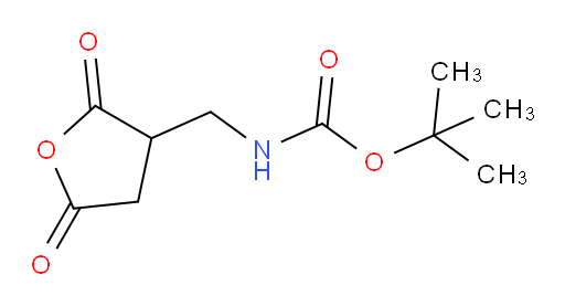 tert-butyl N-[(2,5-dioxooxolan-3-yl)methyl]carbamate