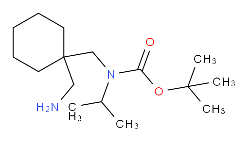 tert-butyl N-{[1-(aminomethyl)cyclohexyl]methyl}-N-(propan-2-yl)carbamate