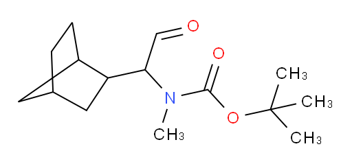 tert-butyl N-(1-{bicyclo[2.2.1]heptan-2-yl}-2-oxoethyl)-N-methylcarbamate