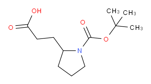 3-{1-[(tert-butoxy)carbonyl]pyrrolidin-2-yl}propanoic acid