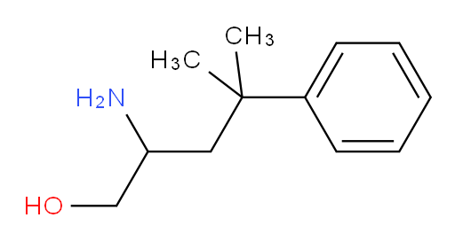 2-amino-4-methyl-4-phenylpentan-1-ol
