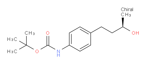 tert-butyl N-{4-[(3R)-3-hydroxybutyl]phenyl}carbamate