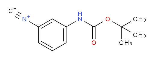 N-[(tert-butoxy)carbonyl]-3-isocyanoaniline