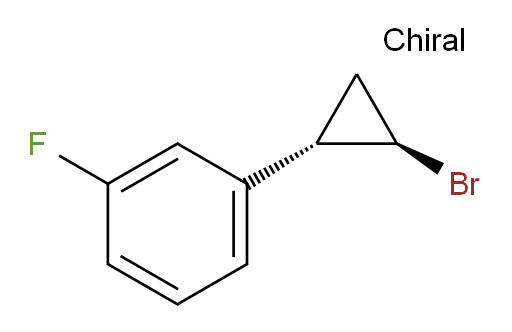 1-[(1S,2R)-2-bromocyclopropyl]-3-fluorobenzene