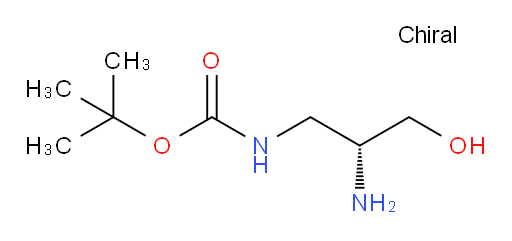 tert-butyl N-[(2R)-2-amino-3-hydroxypropyl]carbamate