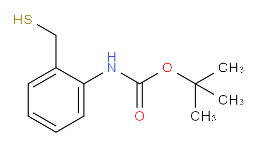 tert-butyl N-[2-(sulfanylmethyl)phenyl]carbamate