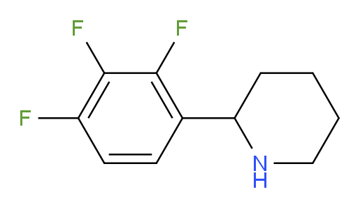 2-(2,3,4-trifluorophenyl)piperidine