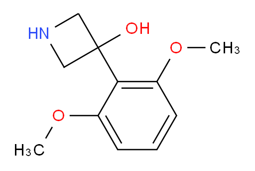 3-(2,6-dimethoxyphenyl)azetidin-3-ol